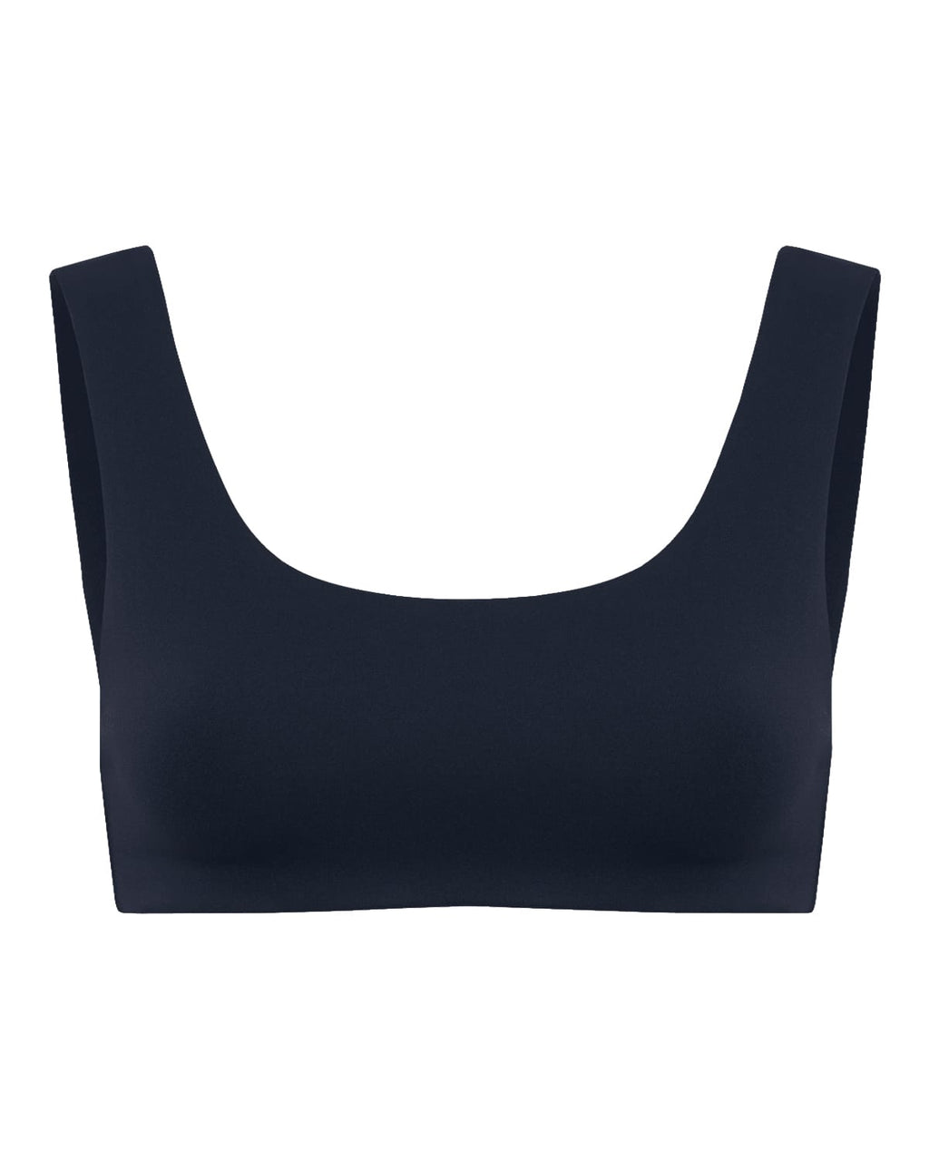 Fade Off Shoulder Crop | Deep Navy