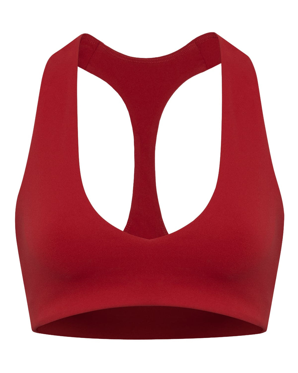 Fade Wide Strap Crop | Retro Red