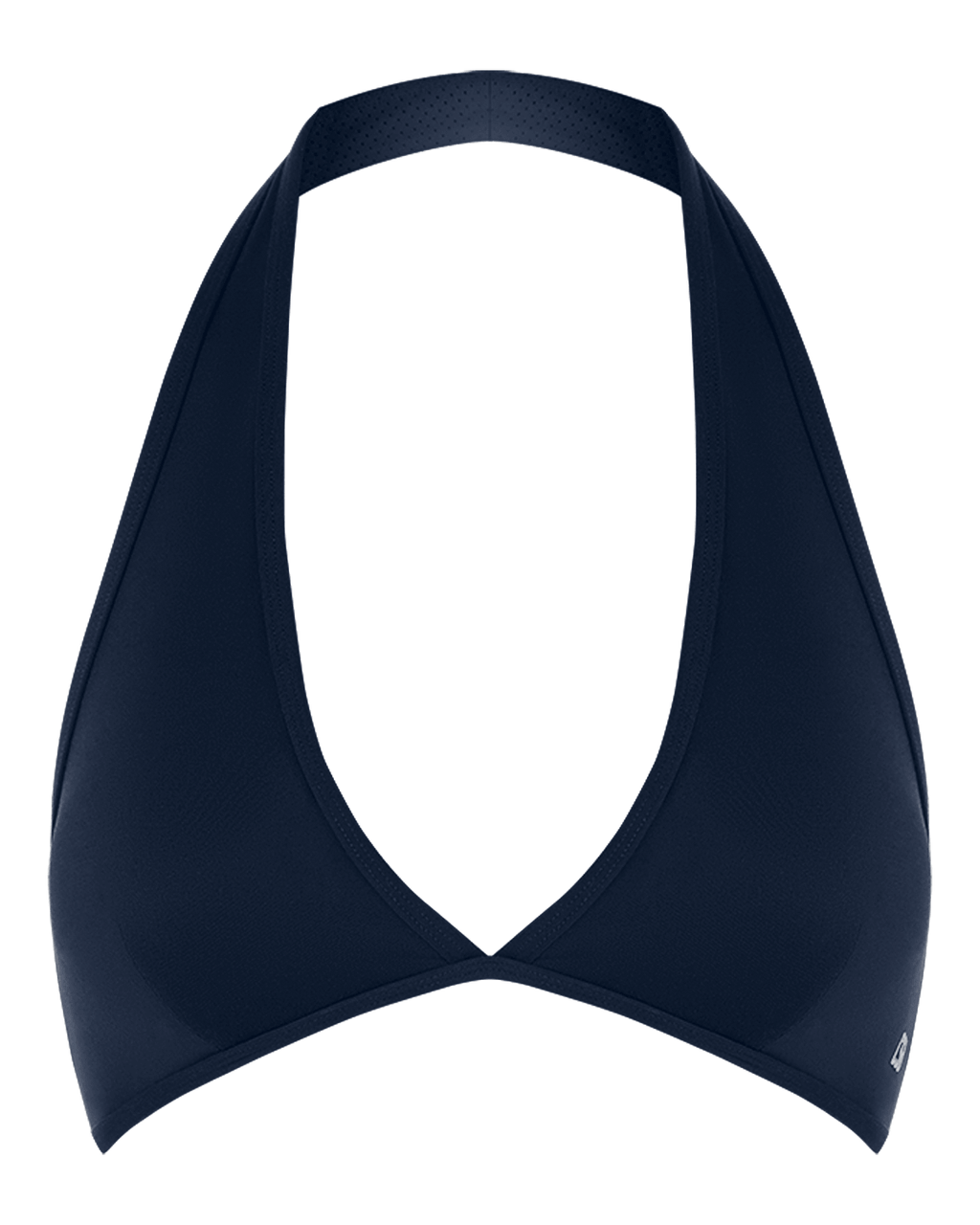 Form Triangle Halter Crop | Dark Navy