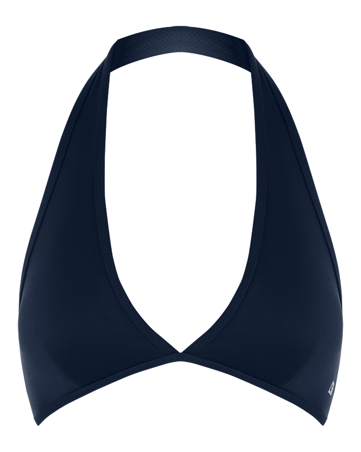 Form Triangle Halter Crop | Dark Navy
