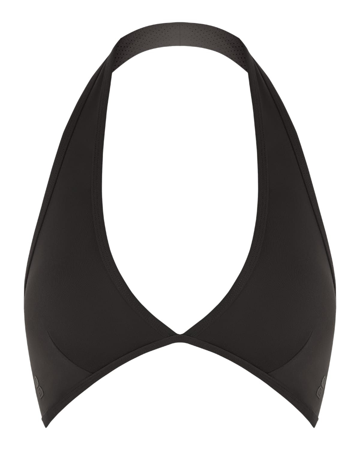 Form Triangle Halter Crop | Grounded Brown