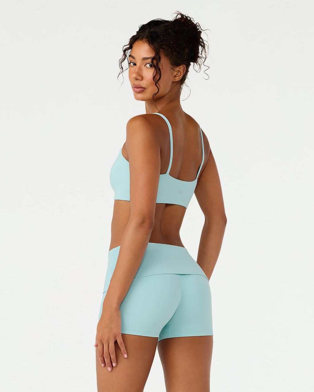 Form Essentials Crop | Aquatic