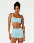 Form Essentials Crop | Aquatic