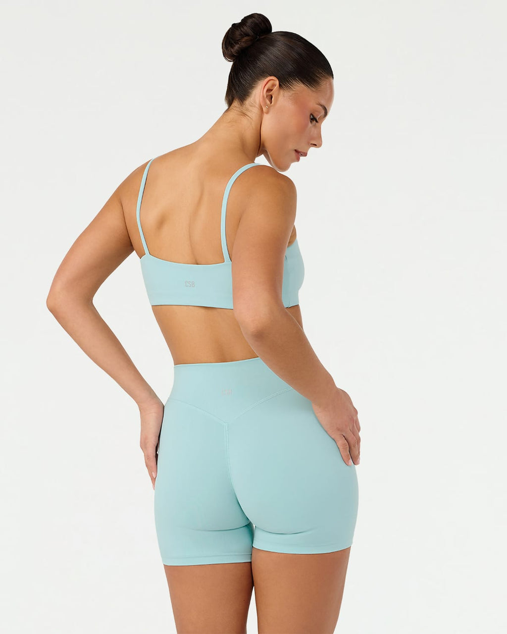 Form Essentials Crop | Aquatic