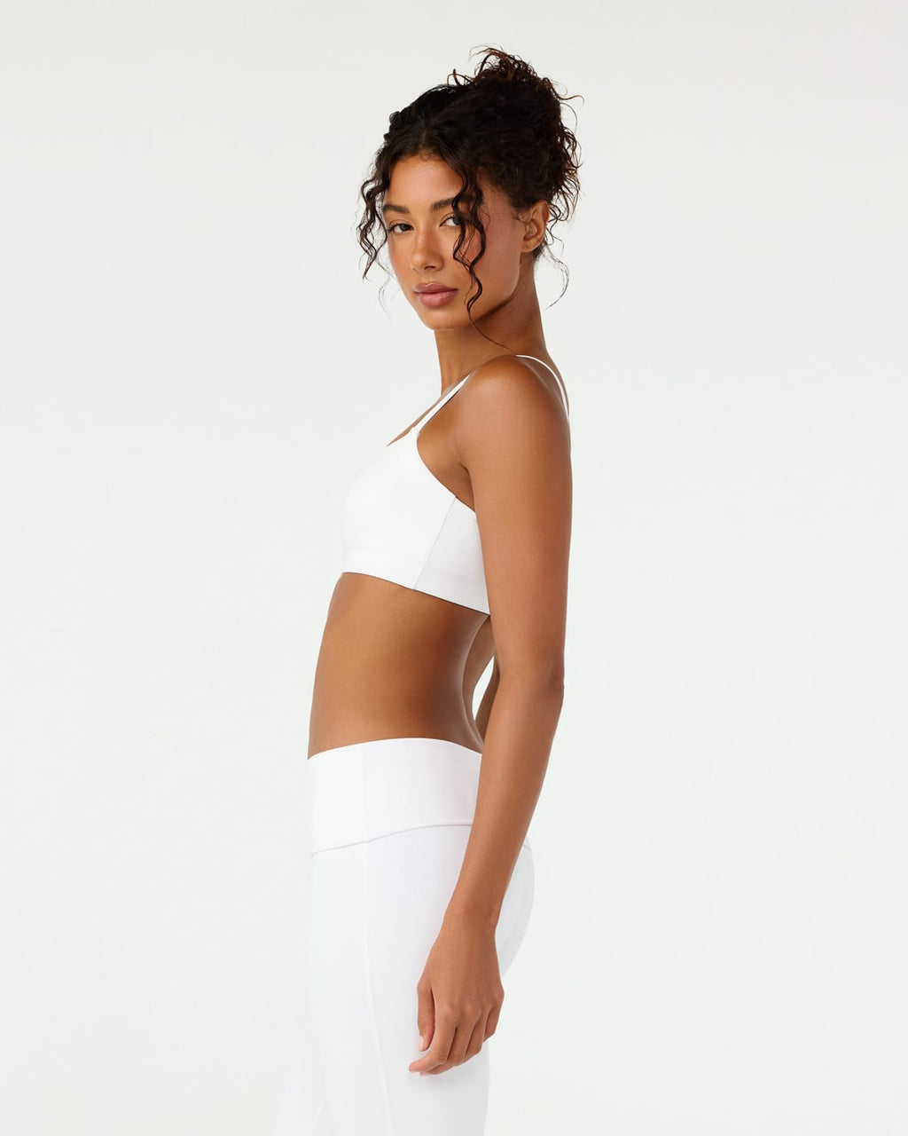 Form Essentials Crop | White