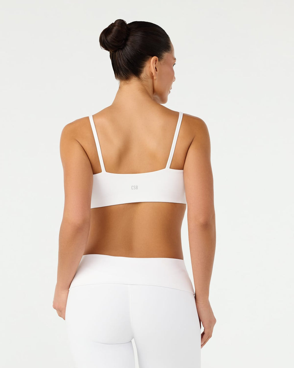 Form Essentials Crop | White