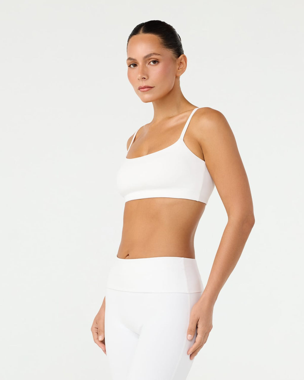 Form Essentials Crop | White
