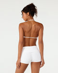 Form Micro Crop | White