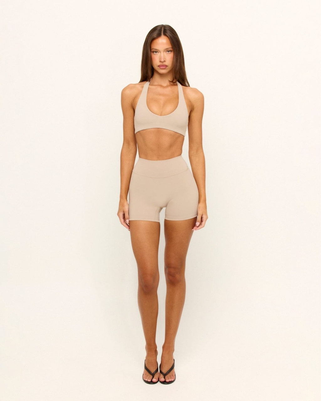 Form Halter Crop | Fawn