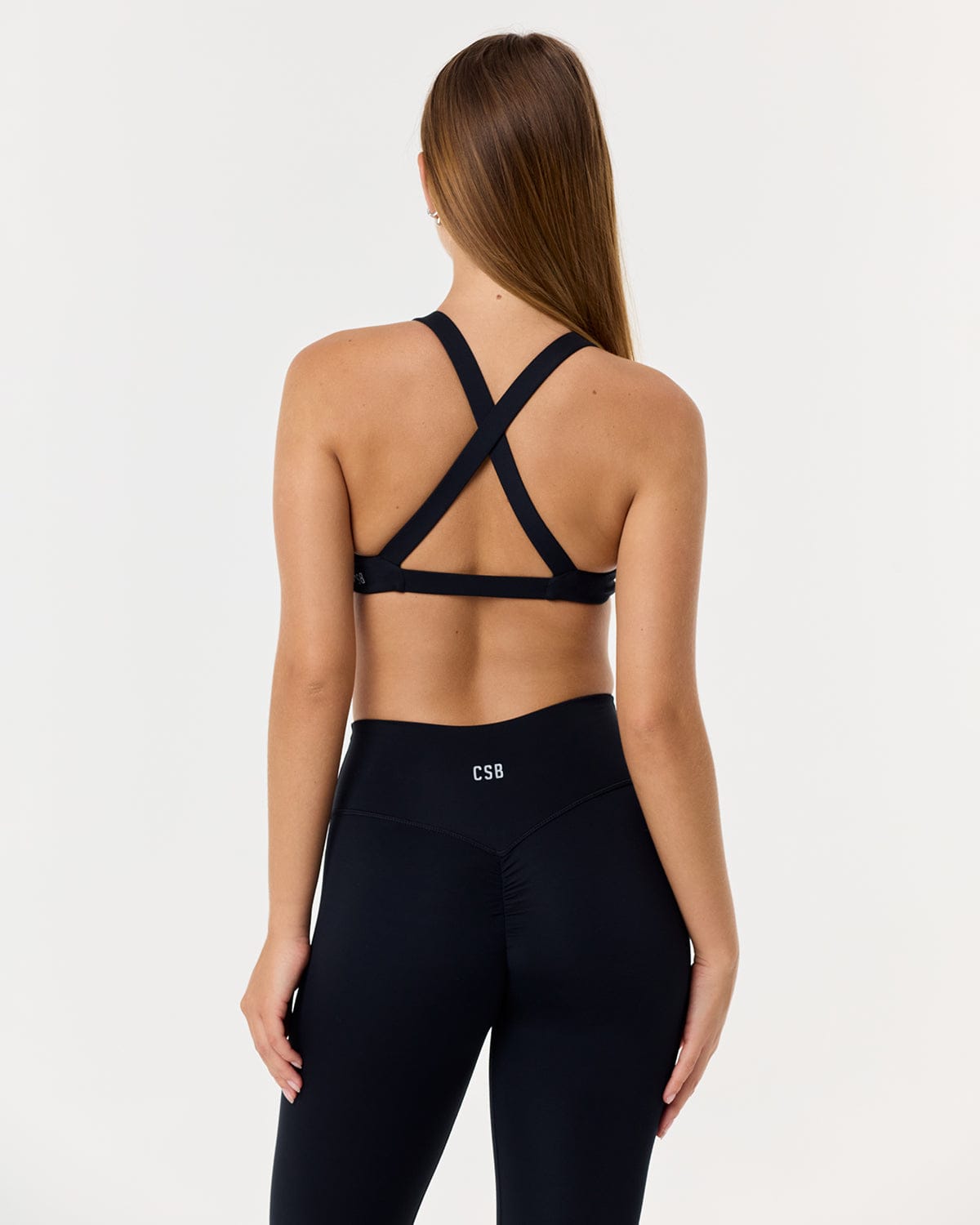 Serenity Sierra Crop | Black Two Tone