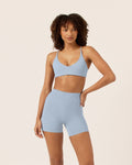 Form Hailey Crop | Dusty Blue