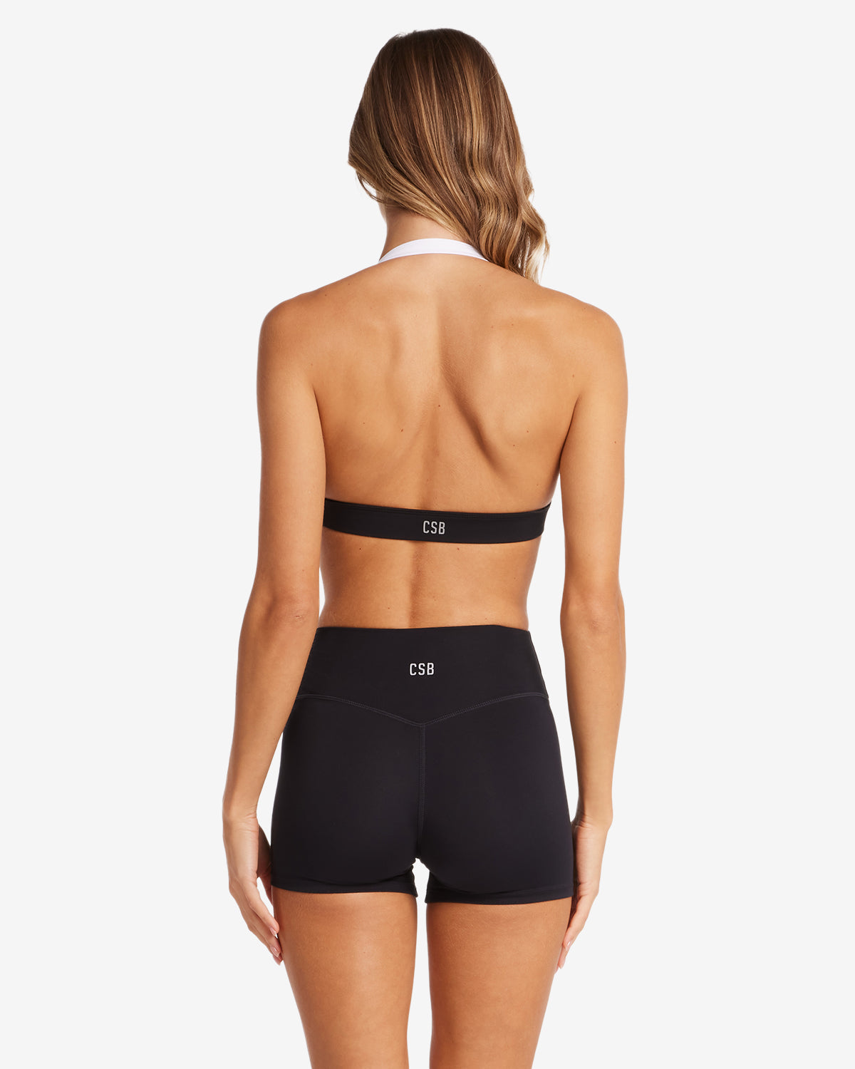 Serenity Alani Crop | Black Two Tone