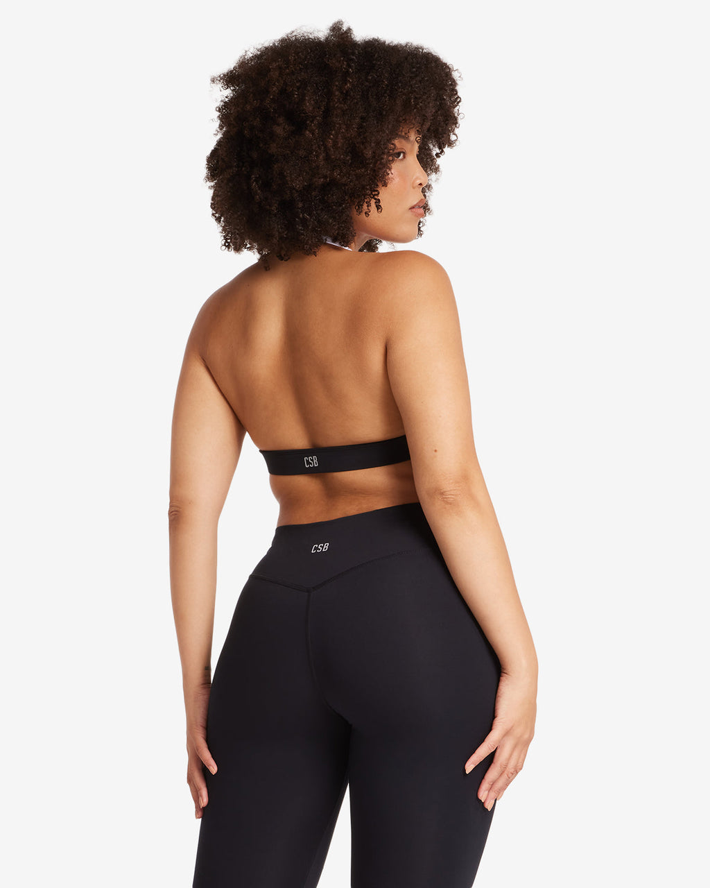 Serenity Alani Crop | Black Two Tone