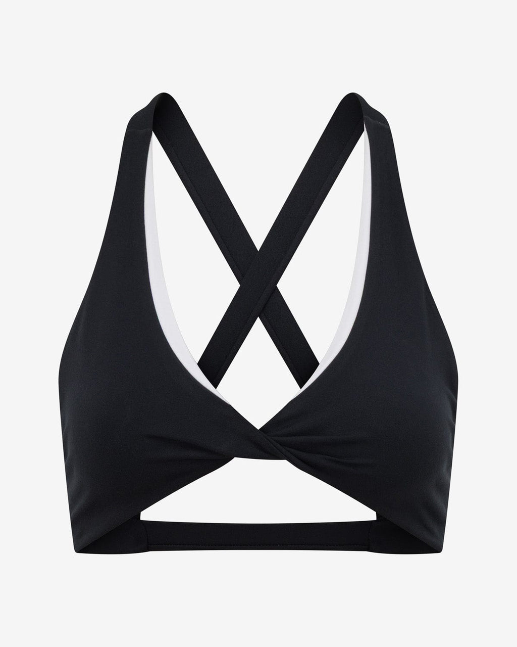 Serenity Sierra Crop | Black Two Tone