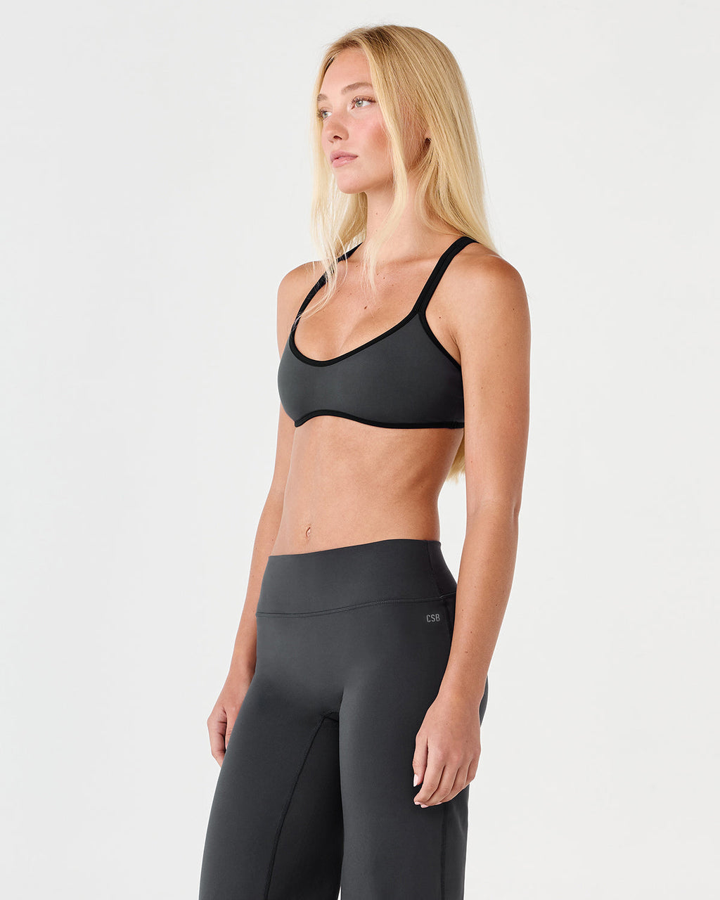 Serenity Soft Millie Crop | Shadow Two Tone