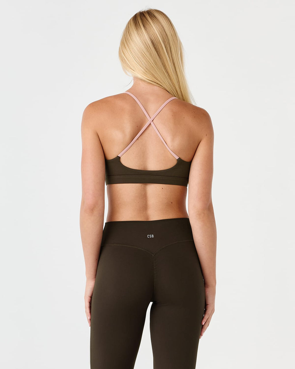 Form Gia Crop | Dark Chocolate Two Tone