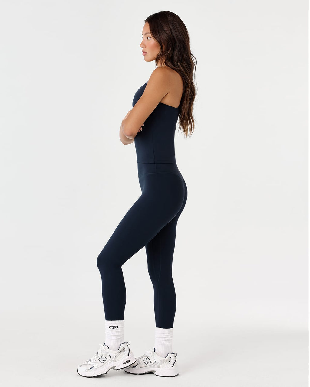 Fade Invisible Scrunch Leggings | Deep Navy