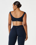 Fade Off Shoulder Crop | Deep Navy