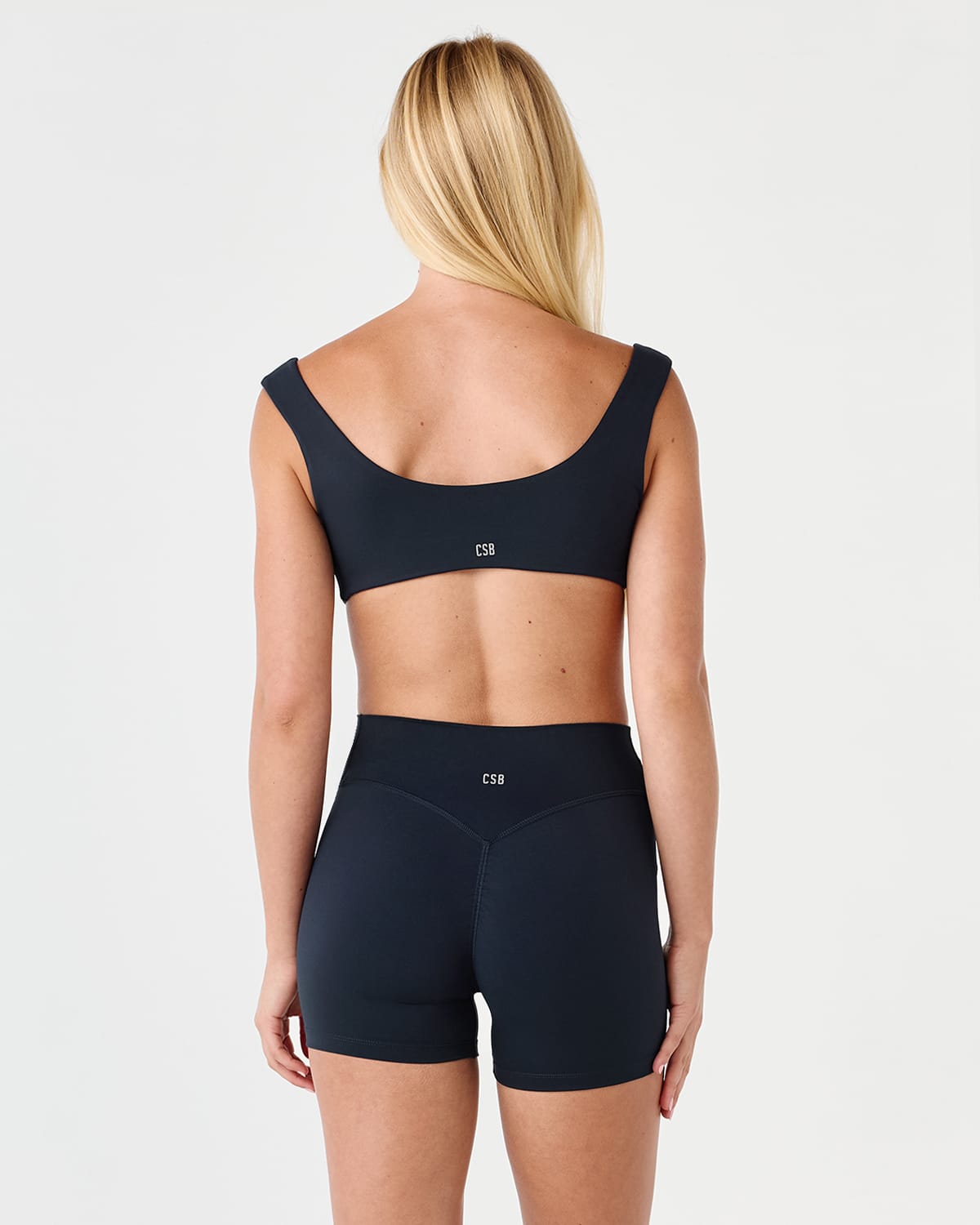 Fade Off Shoulder Crop | Deep Navy