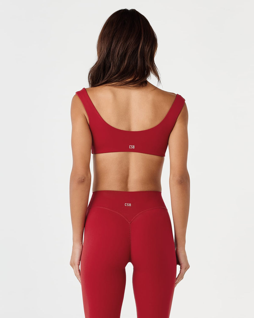 Fade Off Shoulder Crop | Retro Red