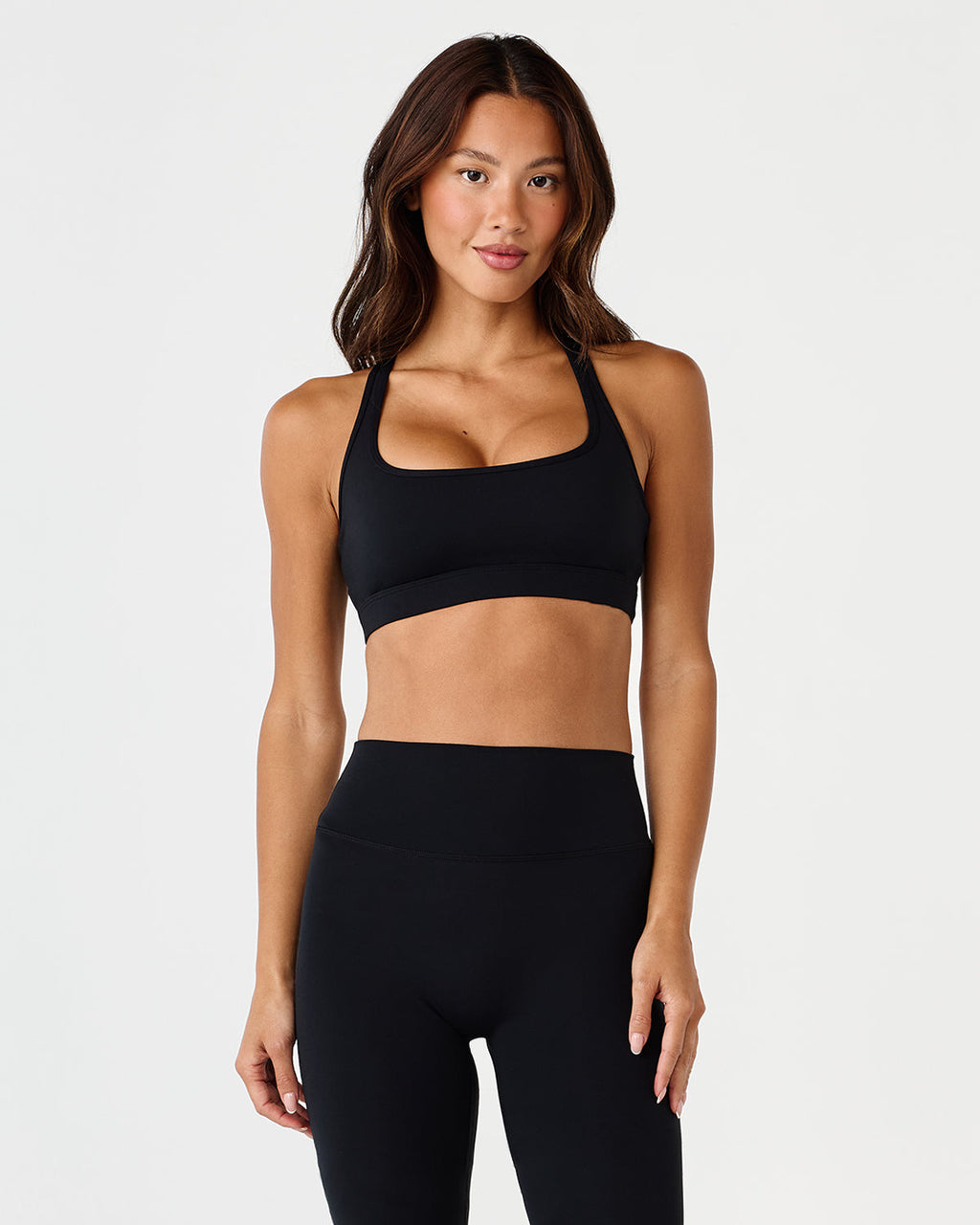 Form Racerback Crop | Black