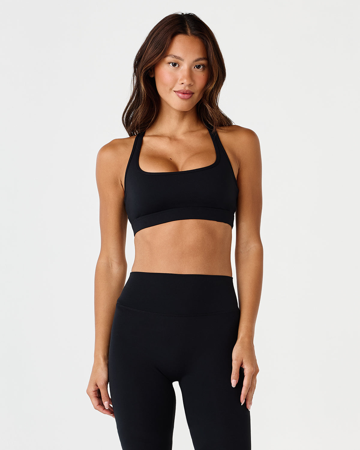 Form Racerback Crop | Black