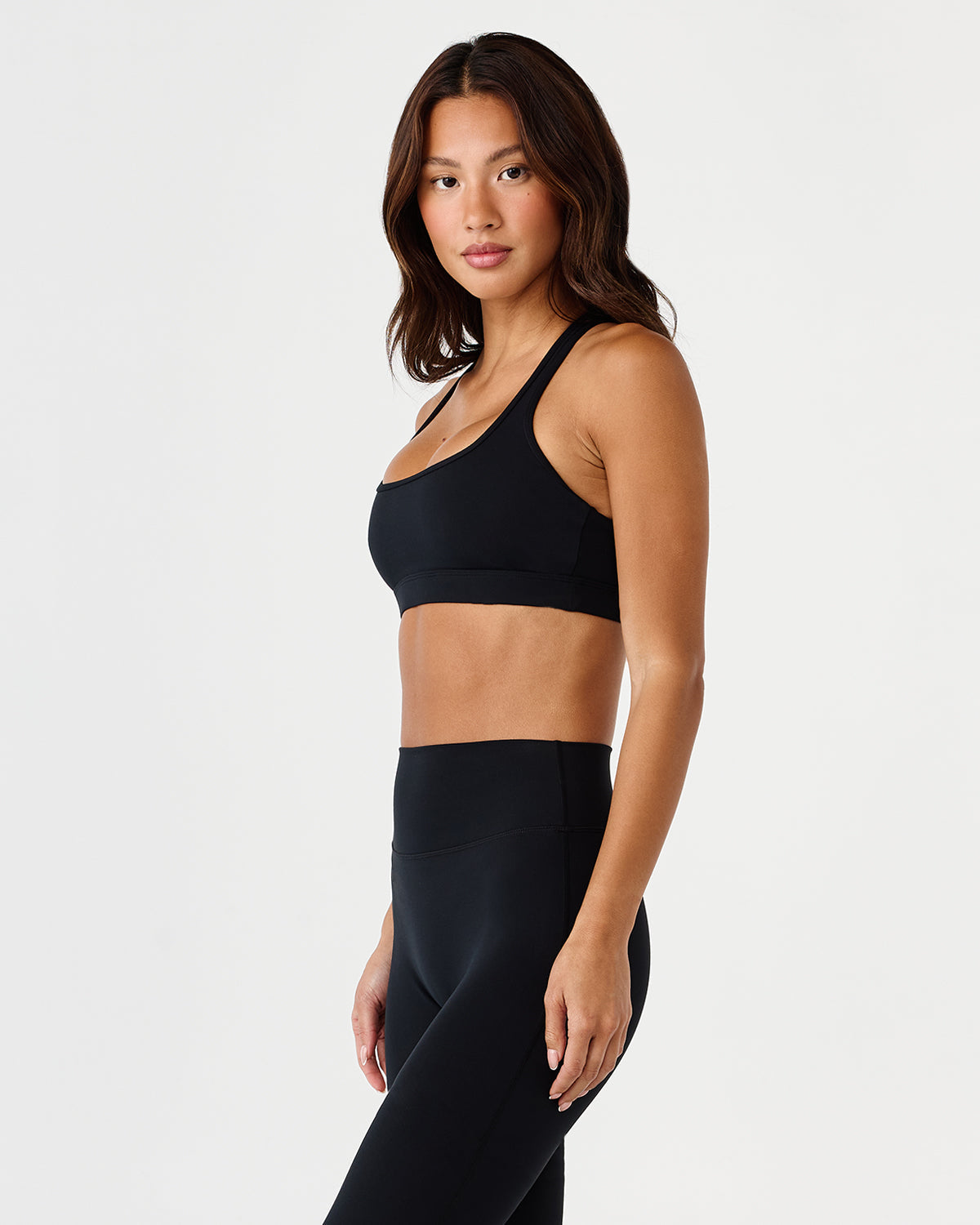 Form Racerback Crop | Black